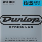 Dunlop DBSBNFF45125 Bass Super Bright Nickel Fan-Fret Set Basszusgitár húr