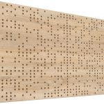 Mega Acoustic FiberPRO120 Binary Diffuser Sonoma Oak/Light Brown Fa akusztikai panel