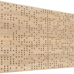 Mega Acoustic FiberPRO120 Binary Diffuser Sonoma Oak/Light Brown Fa akusztikai panel
