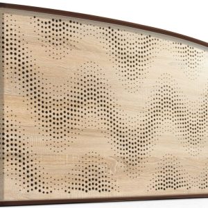 Mega Acoustic AcouStand Sinus Sonoma Oak/Walnut/Black Fa akusztikai panel