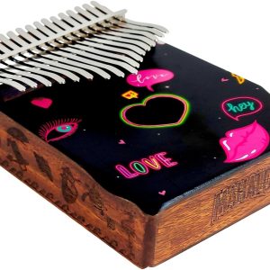 Mahalo MKA17HE Heart Kalimba