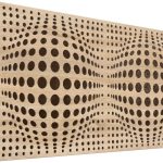 Mega Acoustic FiberPRO120 AcouSphere Sonoma Oak/Brown Fa akusztikai panel
