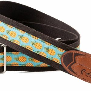 RightOnStraps Surf Textil gitár heveder Malibu Brown