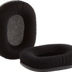 Earpadz by Dekoni Audio EPZ-ATHM50X-VL Fülpárna fejhallgató Black 2 db