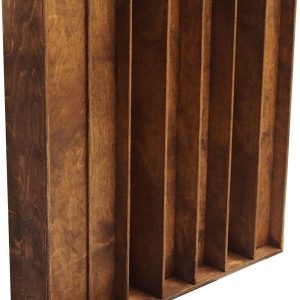 Mega Acoustic Shroeder Diffuser 1D Walnut Fa akusztikai panel
