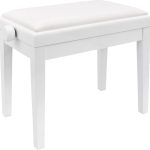 Pianonova HY-PJ023 Fából készült zongoraszék White Gloss