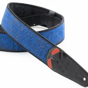 RightOnStraps Sandokan Textil gitár heveder Blue