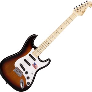 SX SST ALDER 3-Tone Sunburst Elektromos gitár