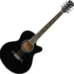 Pasadena SG026C-38 Black Akusztikus gitár