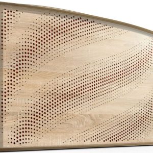 Mega Acoustic AcouStand Tangens Sonoma Oak/Natural/Red Fa akusztikai panel
