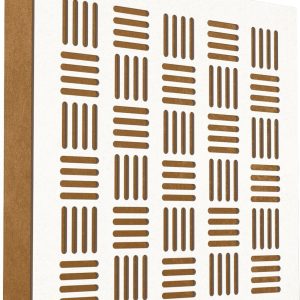 Mega Acoustic FiberPRO60 Bean White/Light Brown Fa akusztikai panel