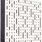 Mega Acoustic FiberPRO60 Binary Bean White/Black Fa akusztikai panel