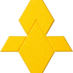 Mega Acoustic FACLON-PET 10 Pieces Yellow Akusztikai panel