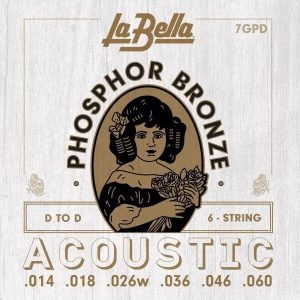 La Bella 7GPD Akusztikus gitárhúrok