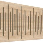 Mega Acoustic FiberPRO120 Spectrum Sonoma Oak/Beige Fa akusztikai panel