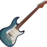 Sire Larry Carlton S7 FM Transparent Blue Elektromos gitár