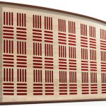 Mega Acoustic AcouStand Bean Sonoma Oak/Alder/Red Fa akusztikai panel