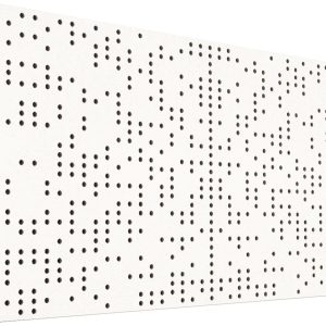 Mega Acoustic FiberPRO120 Binary Diffuser White/Black Fa akusztikai panel