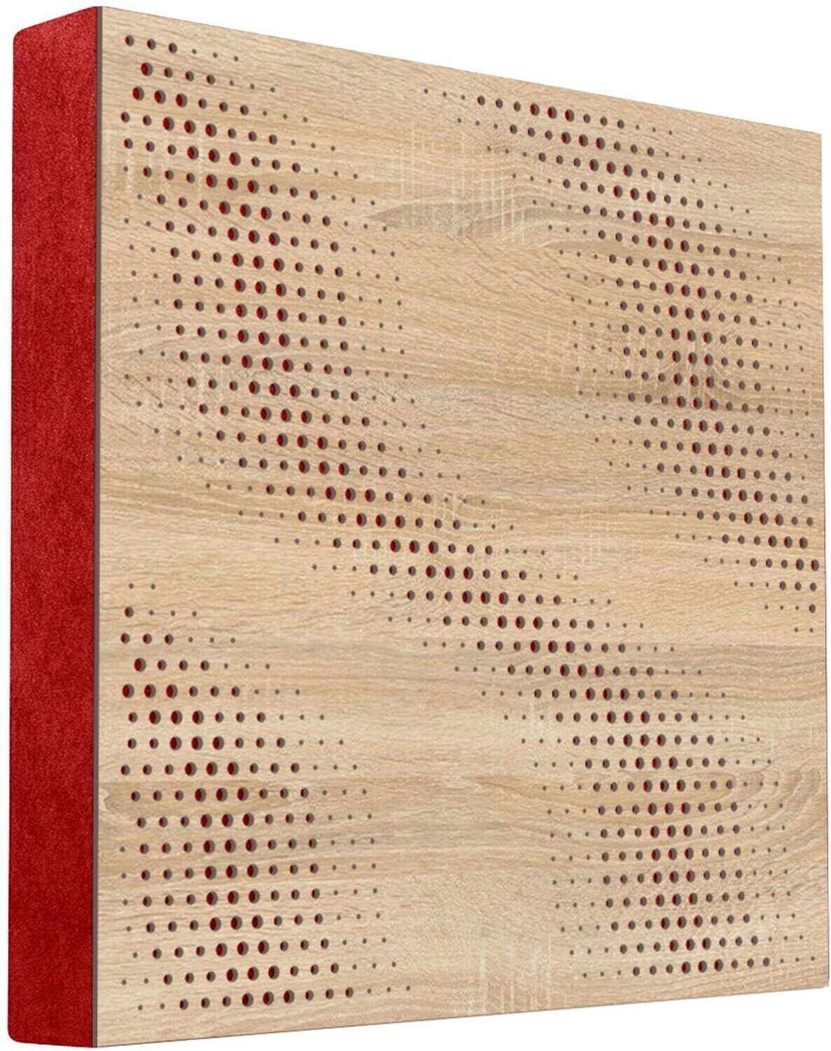 Mega Acoustic FiberPRO60 SineWave Sonoma Oak/Red Fa akusztikai panel