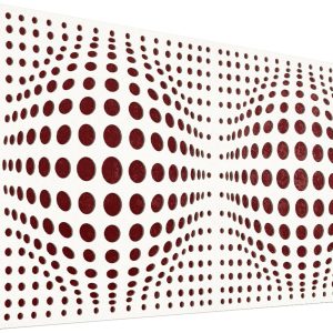 Mega Acoustic FiberPRO120 AcouSphere White/Dark Red Fa akusztikai panel