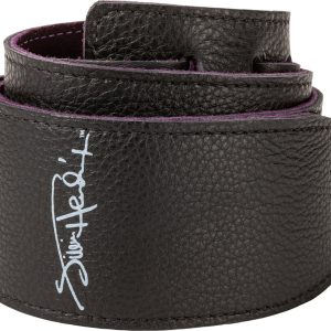 Dunlop JH20 Hendrix Signature Leather Gitárszíj Black