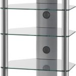 Sonorous RX 2140 Silver-Clear Hi-Fi / TV Asztalok