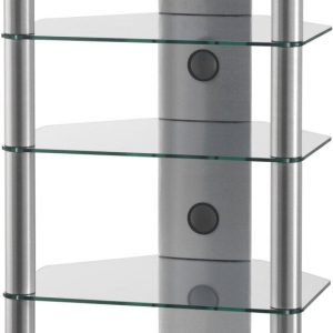Sonorous RX 2140 Silver-Clear Hi-Fi / TV Asztalok