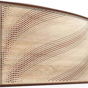 Mega Acoustic AcouStand Tangens Sonoma Oak/Alder/Red Fa akusztikai panel