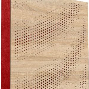 Mega Acoustic FiberPRO60 Tangens Sonoma Oak/Red Fa akusztikai panel