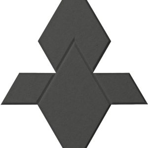 Mega Acoustic FACLON-PET 10 Pieces Dark Gray Akusztikai panel