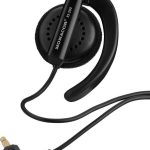 Monacor ES-200 Black On-ear Fülhallgató