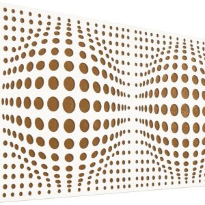 Mega Acoustic FiberPRO120 AcouSphere White/Light Brown Fa akusztikai panel