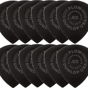 Dunlop 541P060 Flow Nylon 0.60 Player Pack Pengető