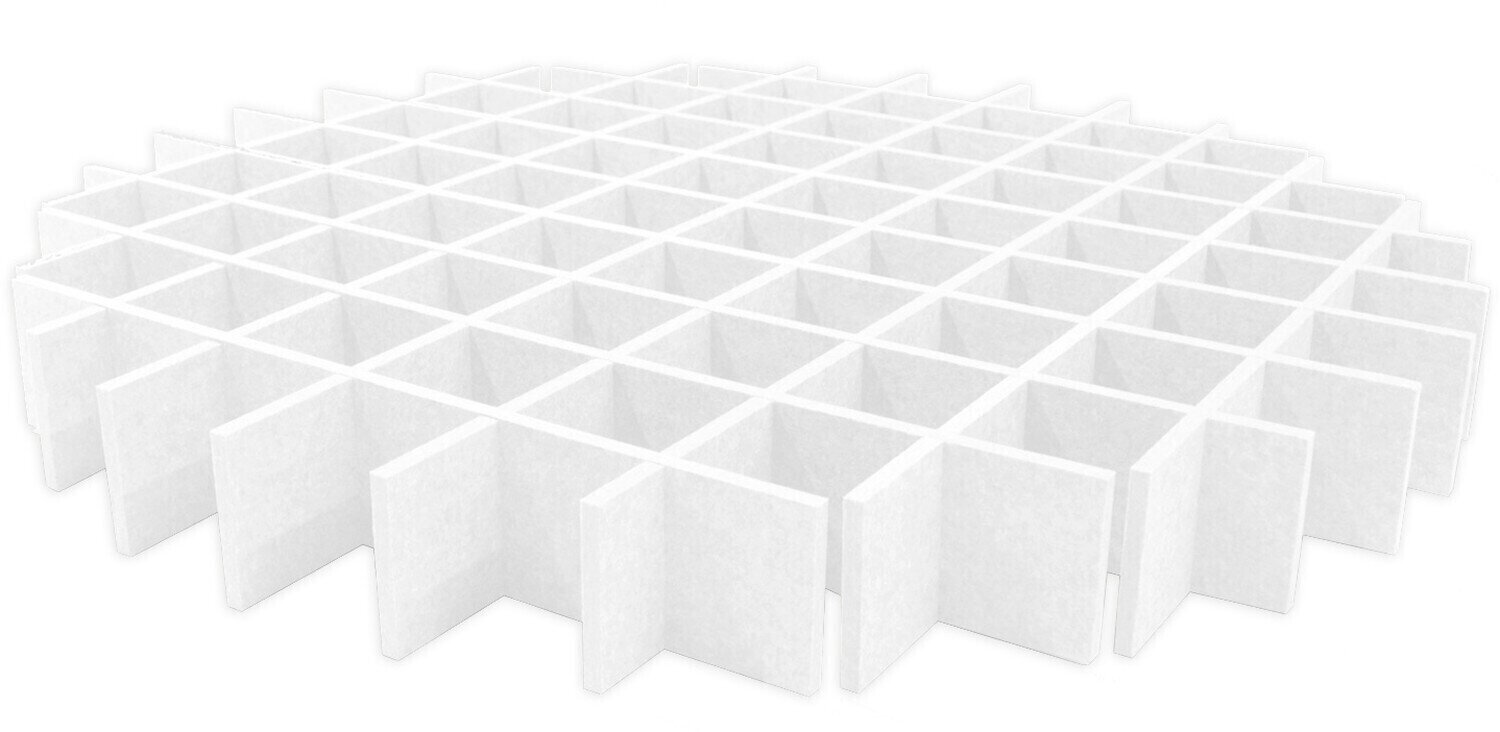 Mega Acoustic AcouCloud PET 9 cm White Akusztikai panel
