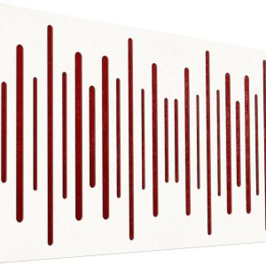 Mega Acoustic FiberPRO120 Spectrum White/Red Fa akusztikai panel