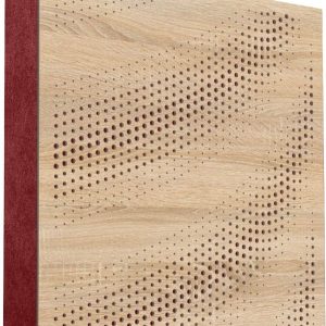 Mega Acoustic FiberPRO60 Tangens Sonoma Oak/Dark Red Fa akusztikai panel