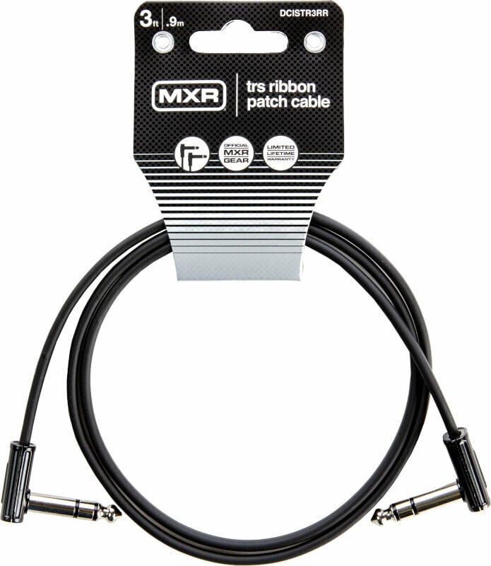 Dunlop MXR DCISTR3RR Ribbon TRS Cable 90 cm Pipa - Pipa Patch kábel