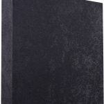 Mega Acoustic Acoustic Diffuser QRD 1D Fabric Covererd Black Hangtörők