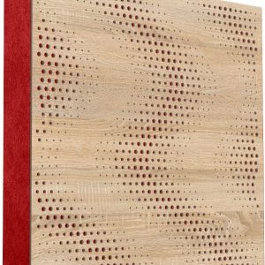 Mega Acoustic FiberPRO60 Sinus Sonoma Oak/Red Fa akusztikai panel