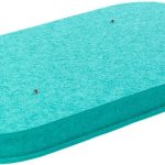 Mega Acoustic AcouCloud Flat PET 7 cm Turquoise Akusztikai panel