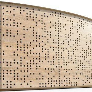 Mega Acoustic AcouStand Binary Diffuser Sonoma Oak/Natural/Black Fa akusztikai panel