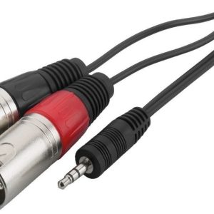 Monacor MCA-129P 1 m Audiokábel