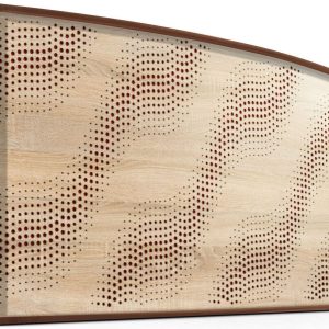 Mega Acoustic AcouStand SineWave Sonoma Oak/Alder/Red Fa akusztikai panel