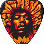 Dunlop Jimi Hendrix Guitars VD Fire Pengető
