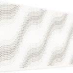 Mega Acoustic FiberPRO120 SineWave White/Light Brown Fa akusztikai panel