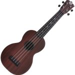 Pasadena WU-21W(BK) Wood Grain (Black) Szoprán ukulele