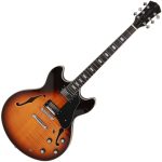 Sire Larry Carlton H7 Vintage Sunburst Félakusztikus - jazz-gitár