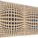 Mega Acoustic FiberPRO120 AcouSphere Sonoma Oak/Gray Fa akusztikai panel