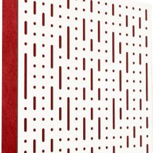 Mega Acoustic FiberPRO60 Binary Bean White/Red Fa akusztikai panel