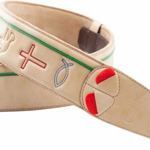 RightOnStraps Miracle Textil gitár heveder Beige